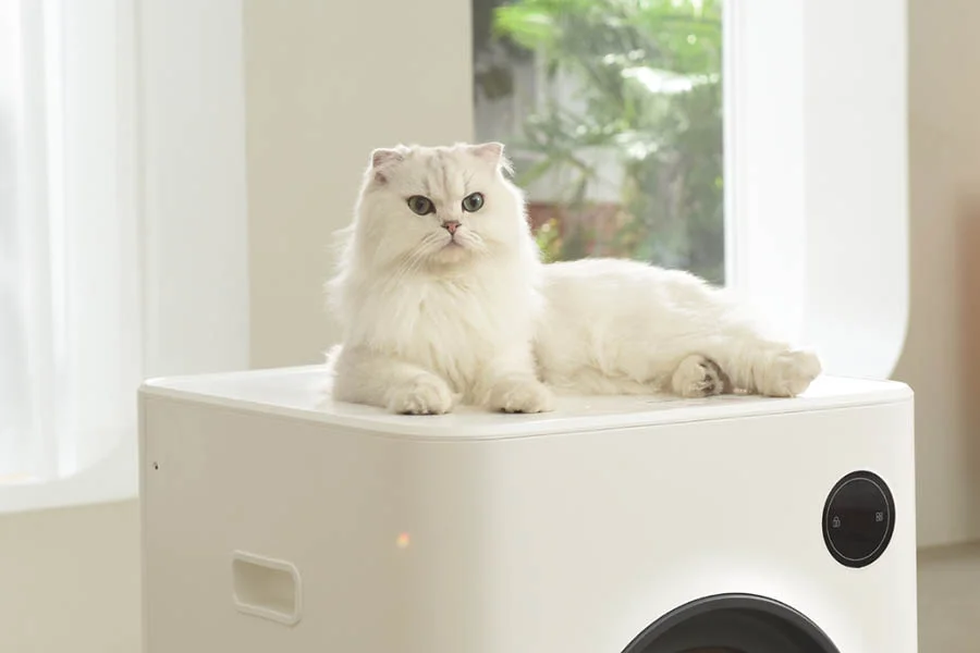 Robot Cat Litter Tray