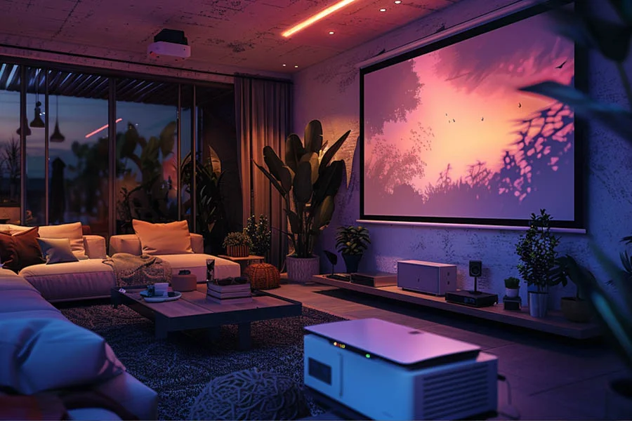 Portable Movie Projector