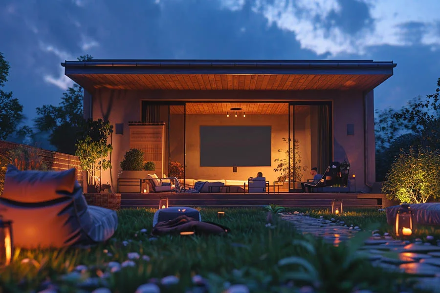 Projector and Surround Sound