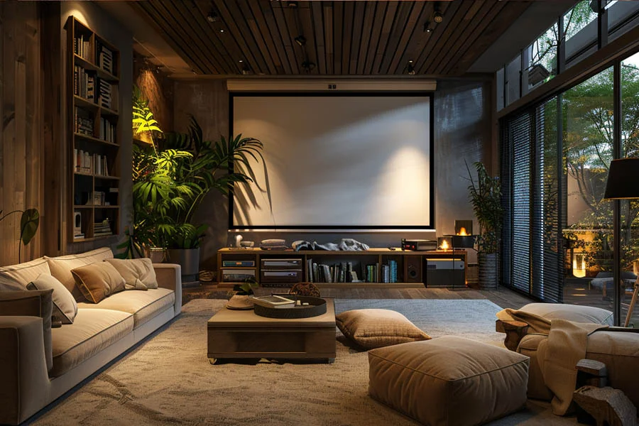 Projector and Surround Sound