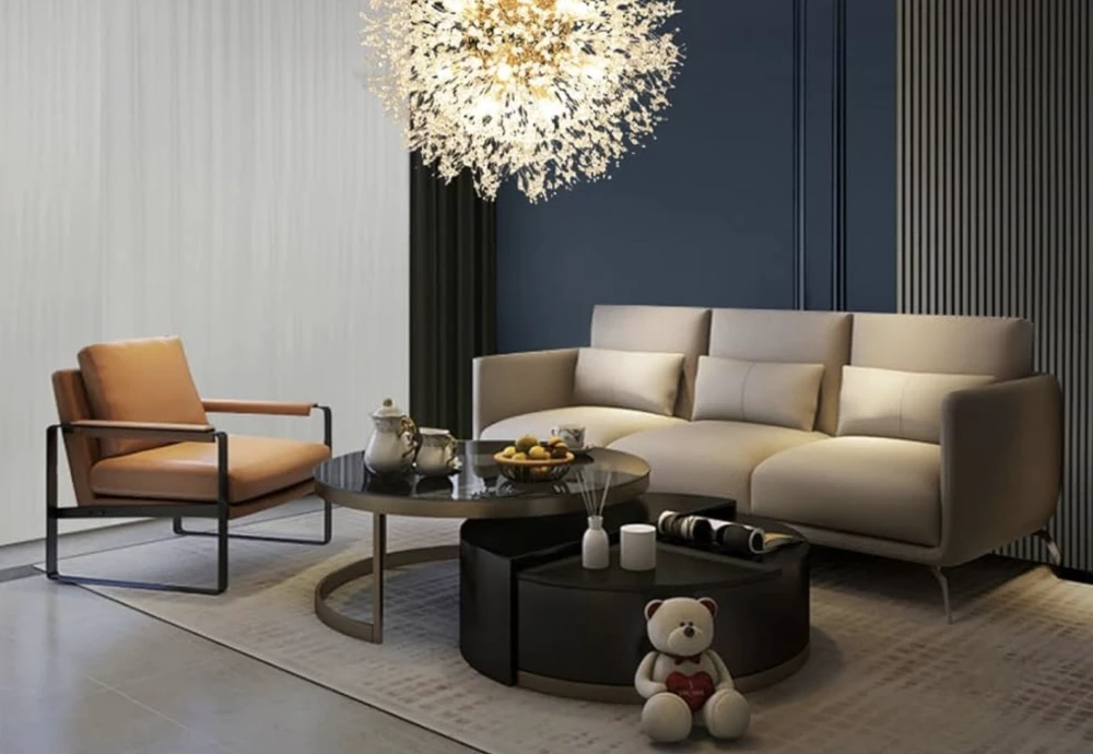 Modern Crystal Chandelier for Living Room
